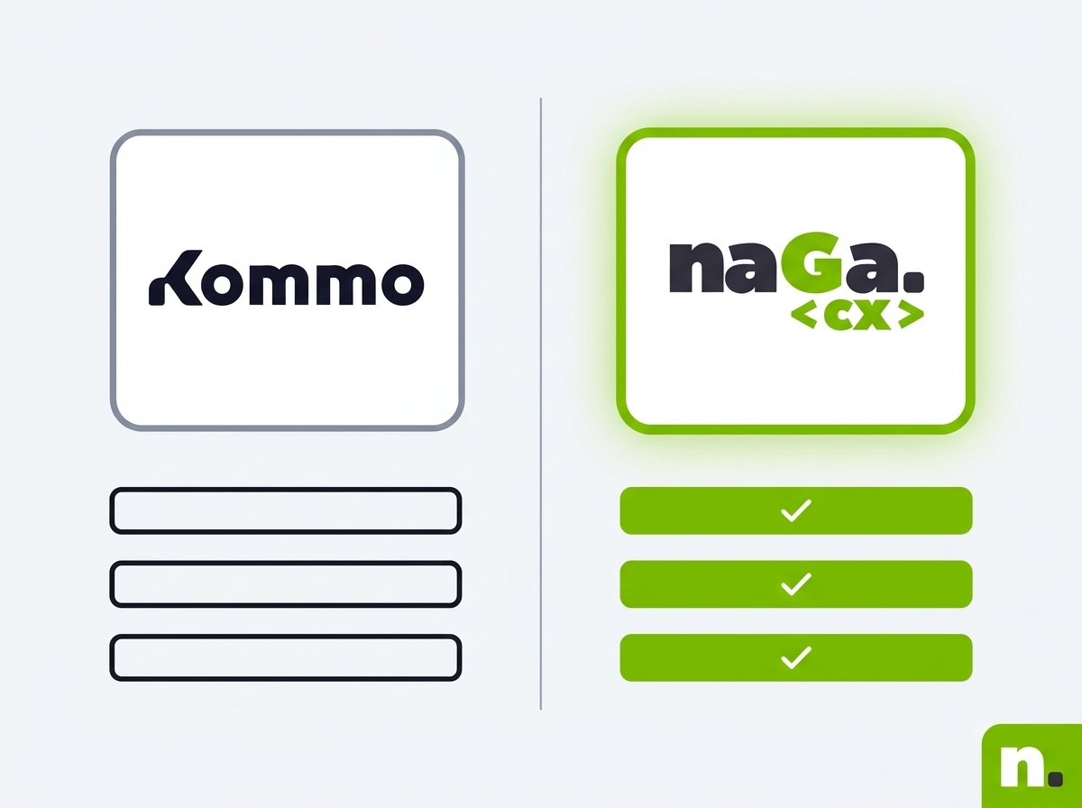 NagaCX ou Kommo: qual CRM com WhatsApp escolher para o seu time de vendas?